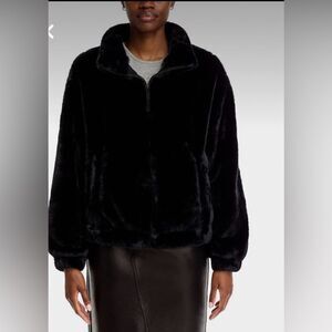 FAUX Short Mink Jacket